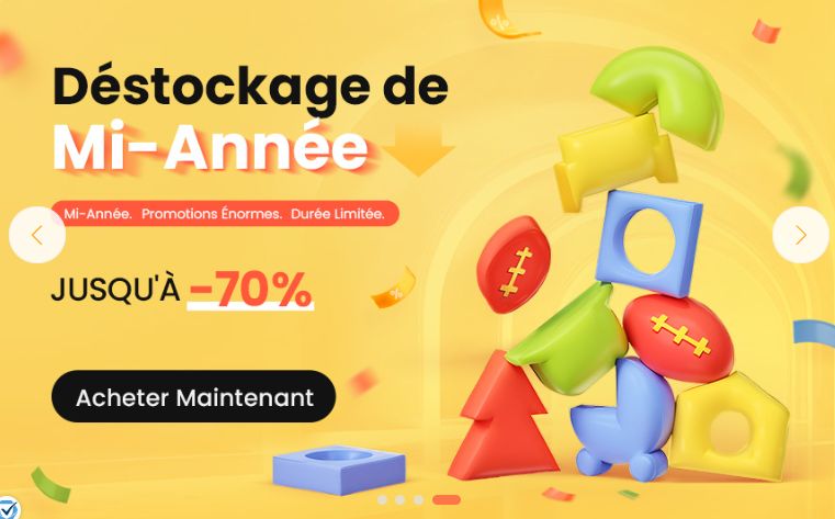 Costway – Déstockage mi-année jusqu